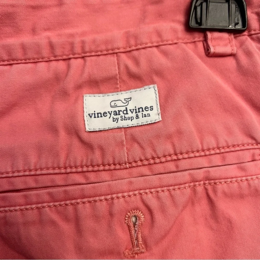 Vineyard Vines Men’s Club Shorts 28 Pink Red